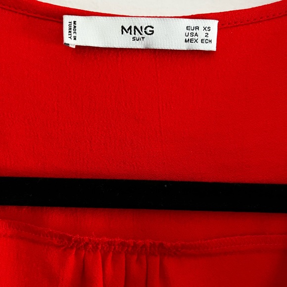 MANGO Blouse with long sleeves NWOT - Picture 5 of 9